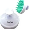 Kopfhautmassagebürste weiß-grün