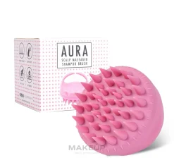 Kopfmassagebürste, rosa