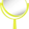 Kosmetikspiegel mit Ständer 85734 rund 15,5 cm grün