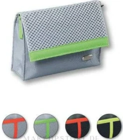 Kosmetiktasche 94644 grau-hellgrün
