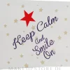 Kosmetiktasche 107 Keep Calm weiß