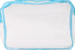 Kosmetiktasche 4497 transparent blau
