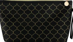 Kosmetiktasche Art Deco 415032 schwarz Größe XL