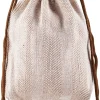 Kosmetiktasche Eco Sack 99182 braune Spitze
