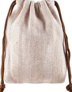 Kosmetiktasche Eco Sack 99182 braune Spitze
