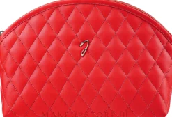 Kosmetiktasche für Damen rot