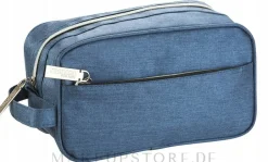 Kosmetiktasche für Männer blau