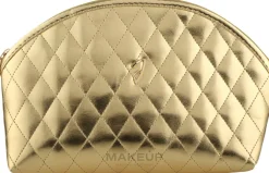 Kosmetiktasche groß gold