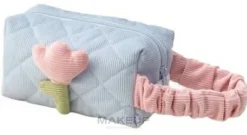 Kosmetiktasche KS101WZ2 Tulpe mit Henkel blau
