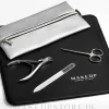 Kosmetiktasche Manicure Slim silber (ohne Inhalt)