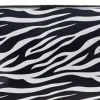 Kosmetiktasche mit Reißverschluss, Zebra