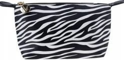 Kosmetiktasche mit Reißverschluss, 24* 7,5*14,5 cm, Zebra