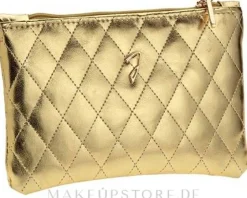 Kosmetiktasche mittel gold