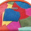 Kosmetiktasche Patchwork 94422 orange
