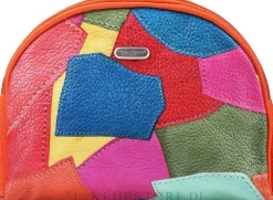 Kosmetiktasche Patchwork 94422 orange