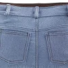 Kosmetiktasche Real Jeans. Denim 94576 hellblau