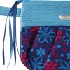 Kosmetiktasche Ribbons blau 21x17x2cm