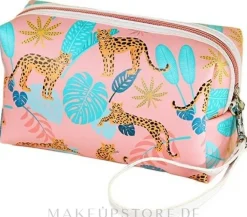 Kosmetiktasche Safari rechteckig pink