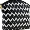 Kosmetiktasche schwarz-weiß