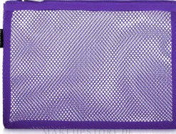 Kosmetiktasche violett Violet mesh 23x15 cm