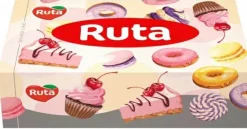 Kosmetiktücher, 150 Stk., Verpackung mit Dessertmotiv