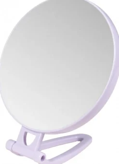 Kosmetik-Tischspiegel, zweiseitig, 85017, pastellviolett