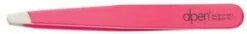 Kosmetische Pinzette, abgeschrägt, neon-pink, 10 cm