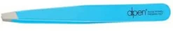 Kosmetische Pinzette, abgeschrägt, blau, 10 cm