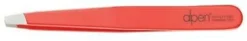Kosmetische Pinzette abgeschrägt, rot, 10 cm