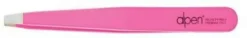 Kosmetische Pinzette gerade, neonpink, 10 cm
