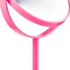 Kosmetischer Spiegel mit Ständer oval 85741 rosa