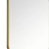 Kosmetischer Tischspiegel L19, drehbar, gold