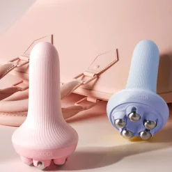 Körpermassagegerät mit 5 Magnetkugeln, blau