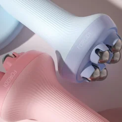 Körpermassagegerät mit 5 Magnetkugeln, blau