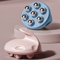 Körpermassagegerät mit 7 Magnetkugeln, rosa