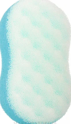 Körpermassageschwamm Motyl blau