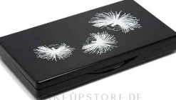 Leere Lidschattenpalette dreifach