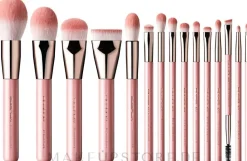 Make-up Pinselset rosa 15 St.