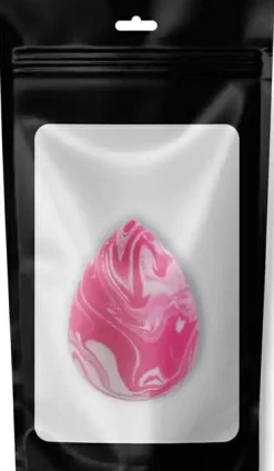Make-up Schwamm 4,5 cm, Marmor-Rosa