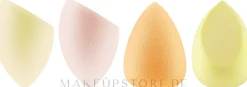 Make-up Schwamm gelb, orange, beige, creme 4 St.