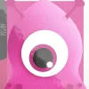 Make-up Schwamm Monster, rosa