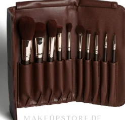 Make-up-Pinselset 10 St. im braunen Etui