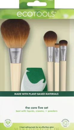 Make-up-Pinselset mit Schwamm