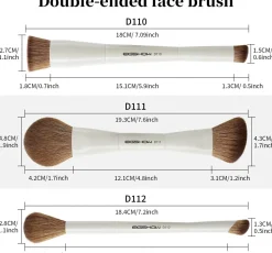 Make-up-Pinsel-Set 3-tlg.