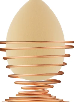 Make-up-Schwamm mit Ständer, 38181, hellbeige