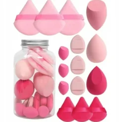 Make-up-Schwämme im Glas, 15 Stk