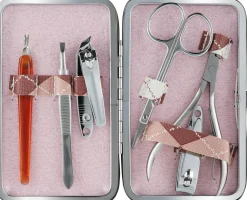 Maniküre-Set 2429, 7 Stück, beige