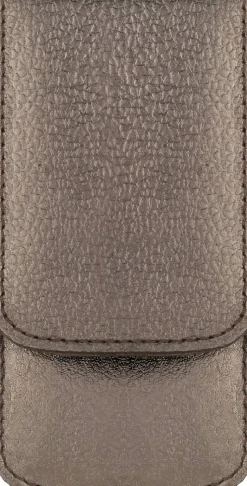 Maniküreset, 3 Teile, bronzefarbenes Metallic