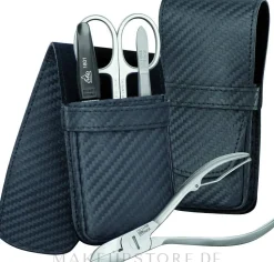 Maniküre-Set, 4 Teile Carbon
