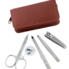 Maniküre-Set, 4 Teile, 6820R, braun